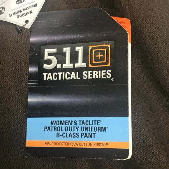 5.11 Tactical Series Womens 20 Brown Patrol Duty Uniform B Class Pants NEW - Picture 6 of 13